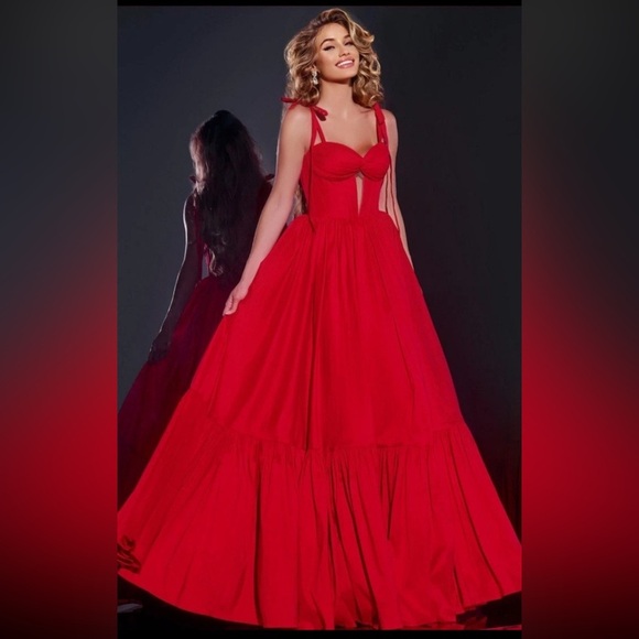 Jovani Dresses & Skirts - Jovani BLACK Corset A-Line Ballgown | Size 8 NWT | Formal Evening Gown